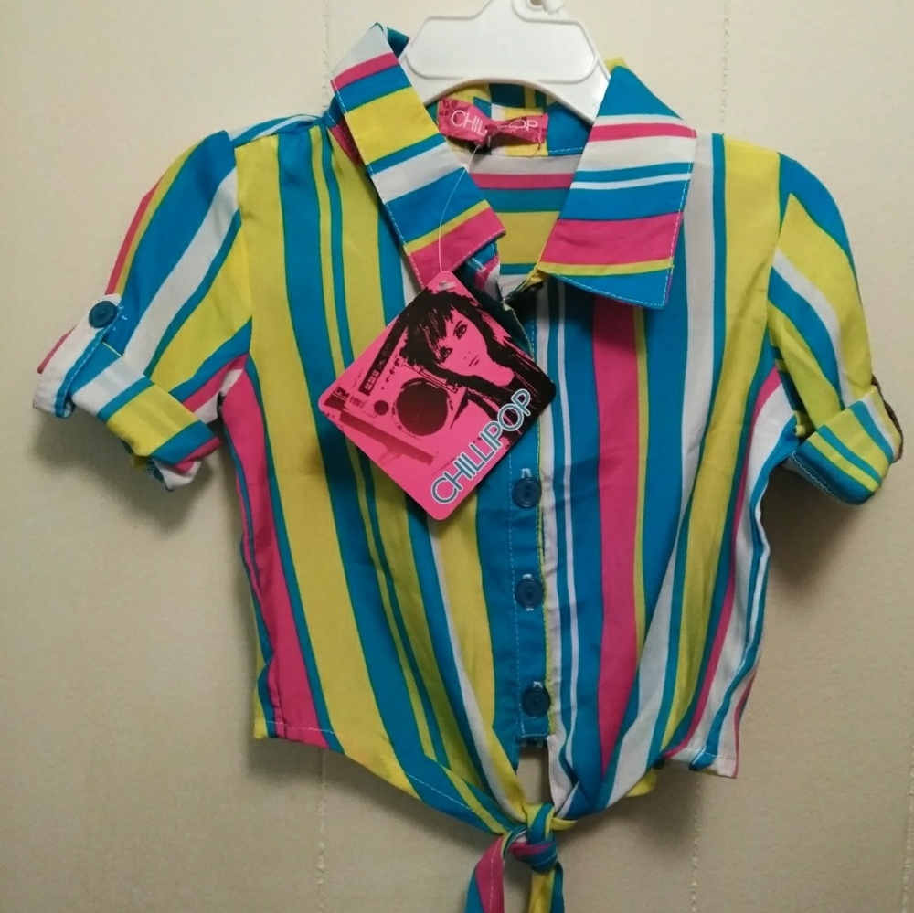 Girl stripe top